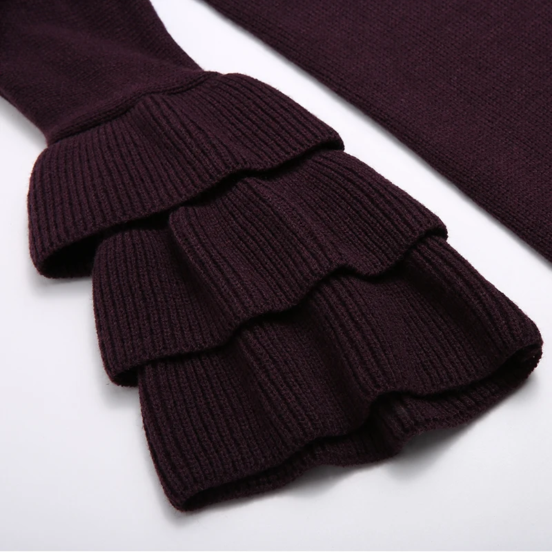 

Autumn Winter women Sweater 2019 Europe America women fashion loose elegant dress Femme Pullovers long sweaters womens clothes