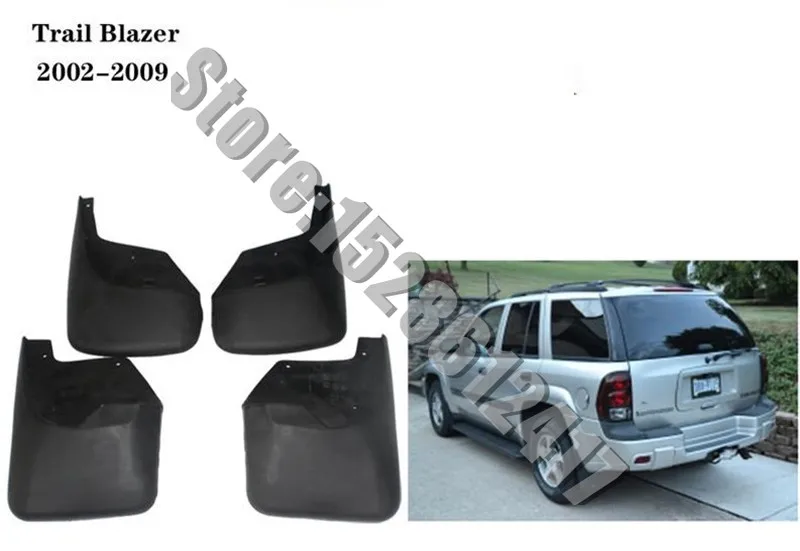 

plastic Car Mud Flaps Mudflaps Splash Guards Mud Flap Mudguards Fender Car Styling for Chevrolet Trailblazer SSR 2002-2009