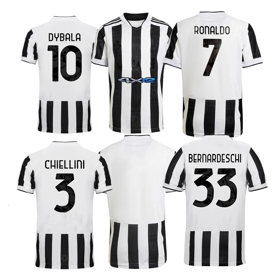 

Men Custom Soccer Jerseys 2021 2022 RONALDO DYBALA MORATA CHIESA McKENNIE Football Kit Shirt 21 22 JUVE Men Jersey