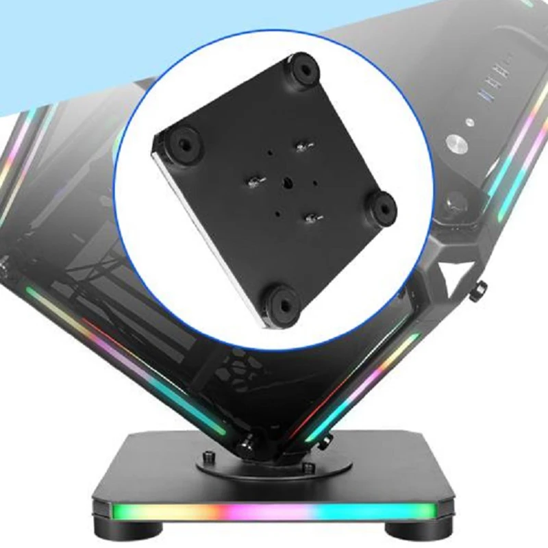 Настольный ПК ATX игровой чехол для компьютера особая форма RGB цветные огни