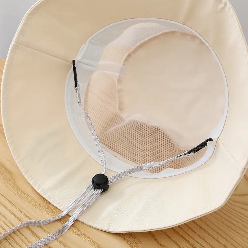 

J031 4-8 Year Cartoon Letter Wide Brim Baby Girl Boy Sun Hat Cute Summer Beach Baby Hats Children's Cap Kids Bucket Hats