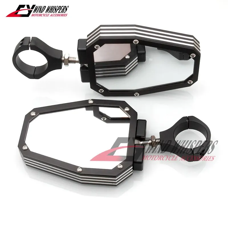 CNC 1,7" UTV/ATV для Polairs RZR 1000 XP для Yamaha Rhino 1,75" UTV SXS рулонная клетка зеркала заднего вида для Can-Am Commander 1000