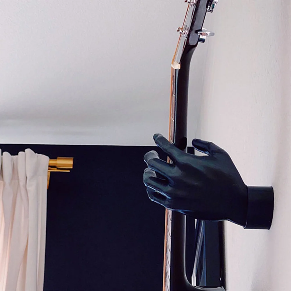

3D Guitar Clothes Hand Hanger Hooks Wall Mounted Protable Hanger Towel Holder Storage Rack Creative Gifts Home Decoration