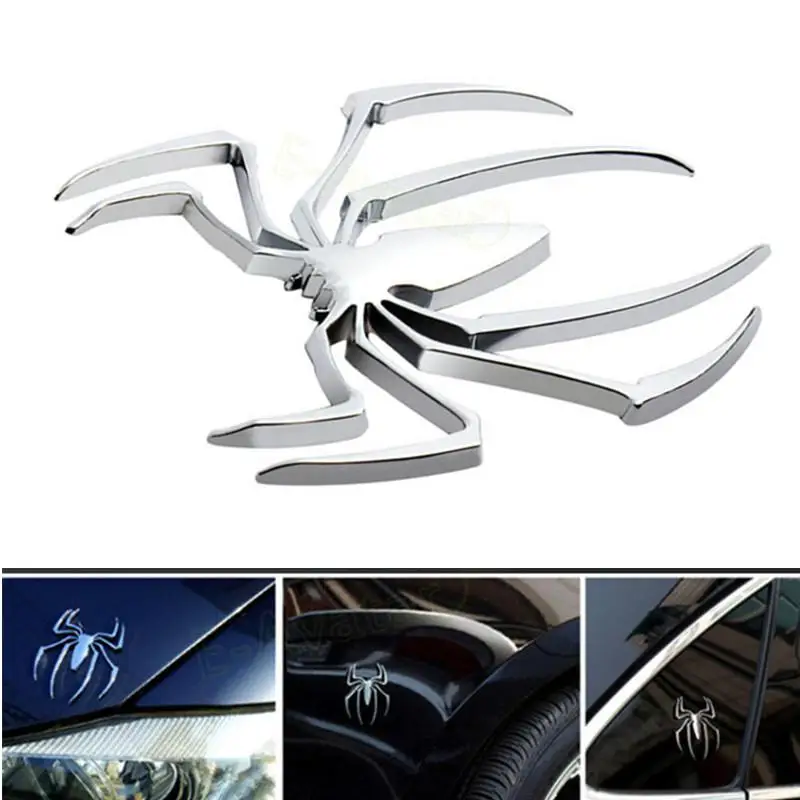 Авто уникальные паук Человек автомобиль хвост крыло автомобильные наклейки 3D