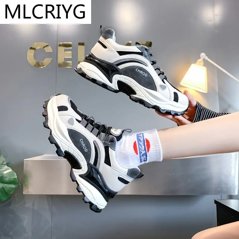 

Кроссовки женские сетчатые на шнуровке, удобные дышащие, повседневная обувь, Нескользящие, подходящие цвета, весна 2021