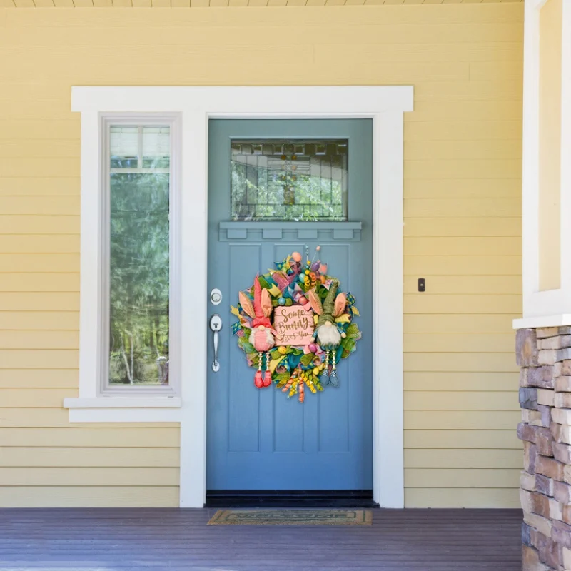 

2021 Easter Bunny Garland Pendant Christmas Garland Decoration Garland DIY Home Decoration Props Dwarf Doll