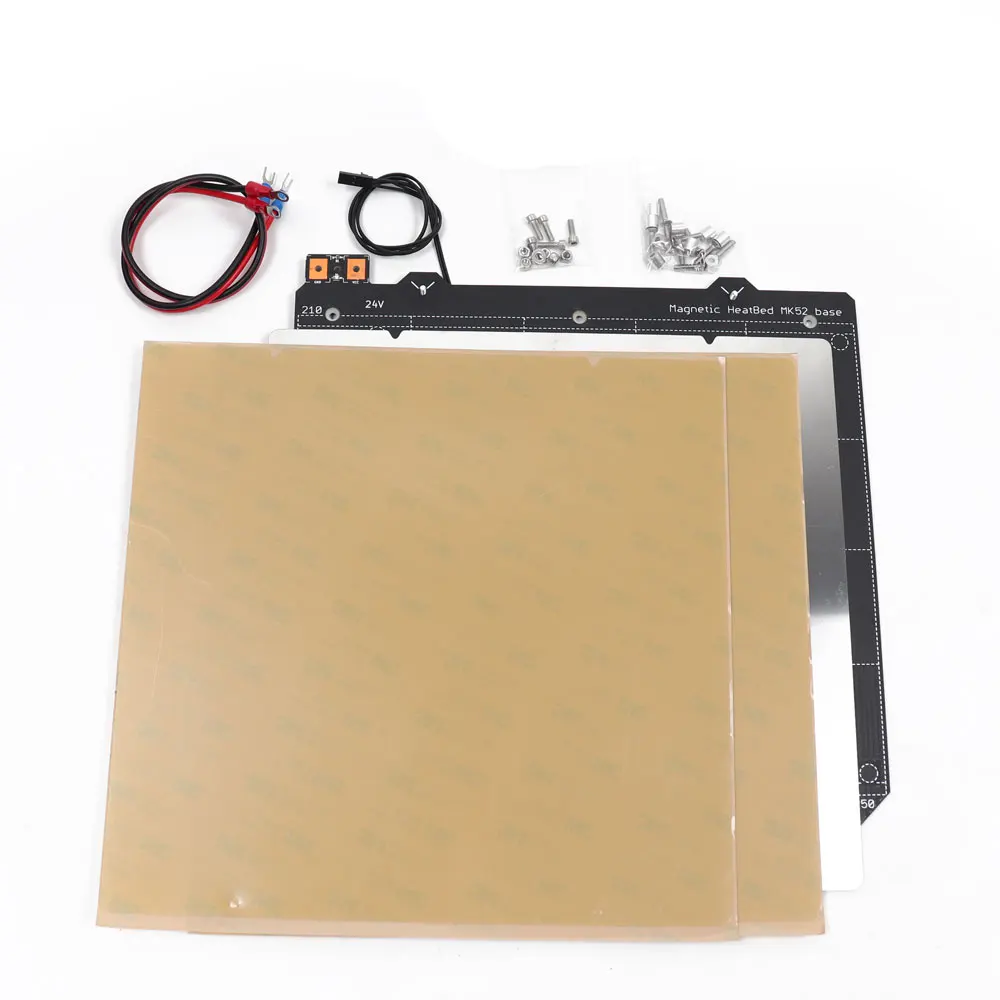 12V Prusa i3 mk2/mk2s Модернизированный mk2.5 PCB кровать с подогревом на магнитах лист из 2