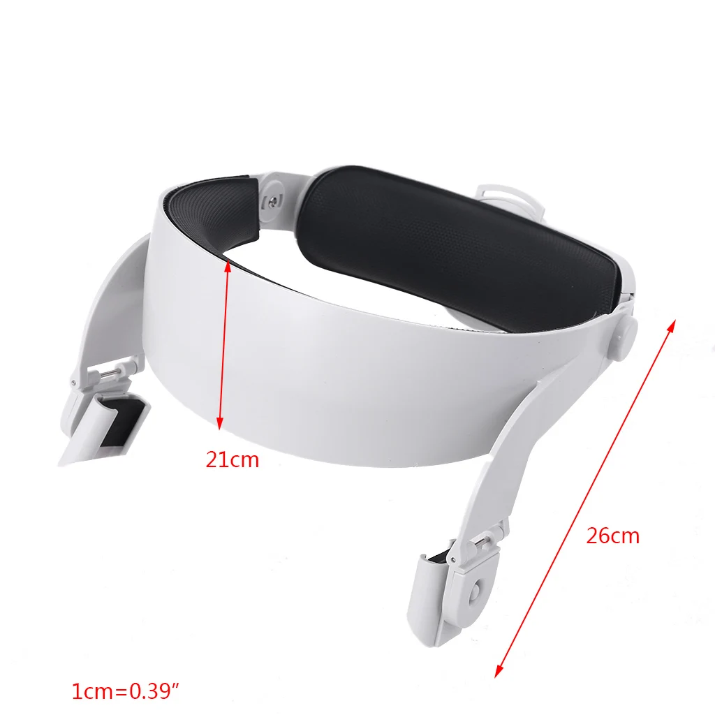 

VR Non-slip Headband Fixing Strap Adjustable Head Strap VR Helmet Belt for Oculus Quest 2 VR Headset Accessories