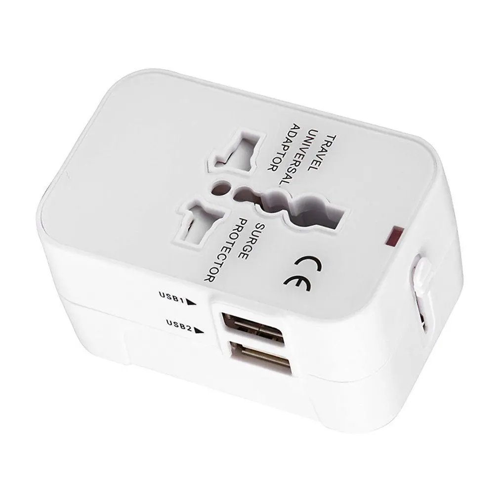 Многофункциональная розетка для преобразования чисто белая глобальная вилка