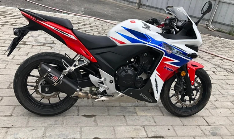 

51mm Universal Motorcycle Yoshimura Exhaust Pipe Escape For NC750X CBR300 Ninja 400 Z900 GSX750R K6 R6 Modified Moto Muffler