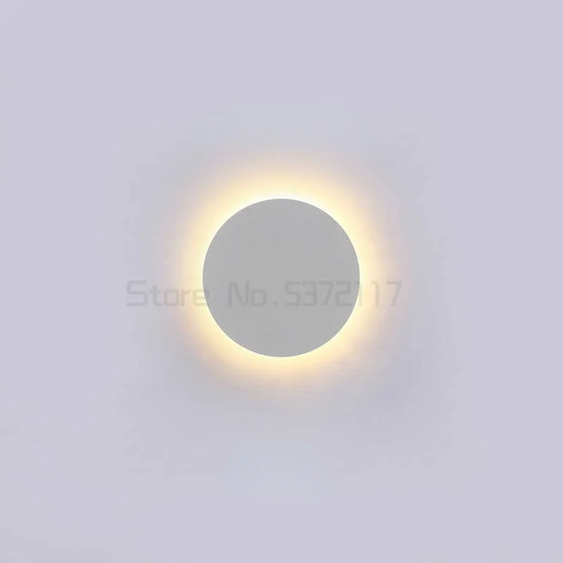 

LED Wall Light With Touch Switch Bedroom Bedside Wall Lamp Indoor Stair Lighting Lamp Fixture Iron And Acrylic Materials 11W