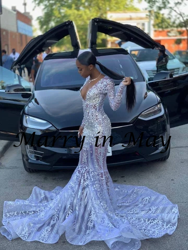 Блестящие белые и серебряные платья с блестками для выпускного вечера вечеринки