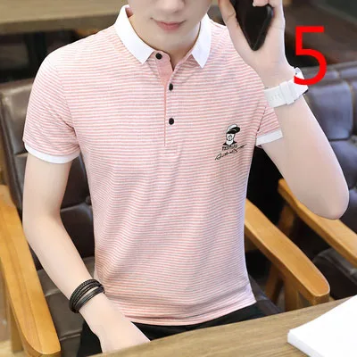

Summer mercerized cotton round neck black loose compassionate Korean casual trend handsome cotton half sleeve
