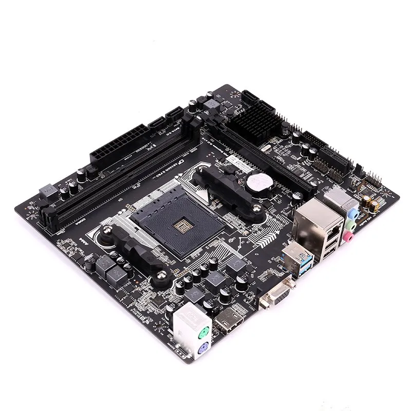 Красочные AB350M K PRO V14 материнская плата двухканальный DDR4 2666/2400/213 Гц Оперативная