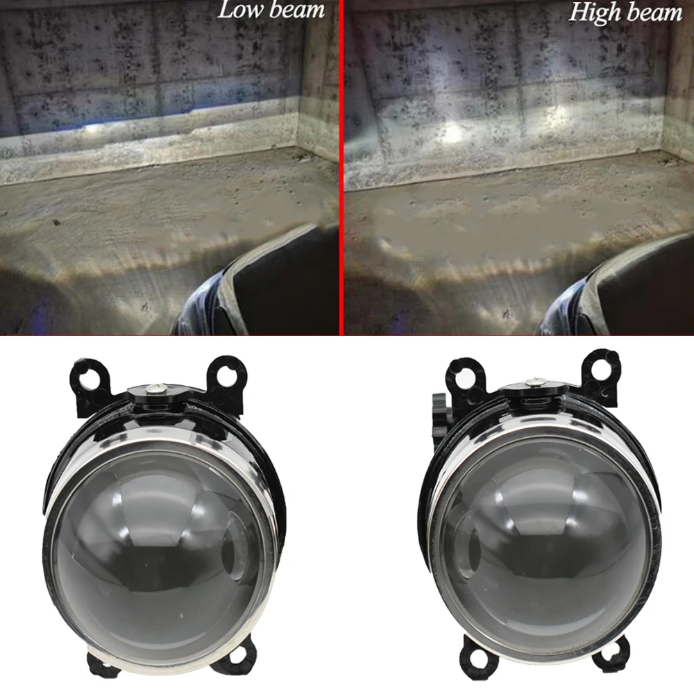 

2PCS Lens fog lights for Renault Logan LED Fog Light for Renault Duster Fog Light Koleos Megane For Dacia Duster Logan 2004-2015