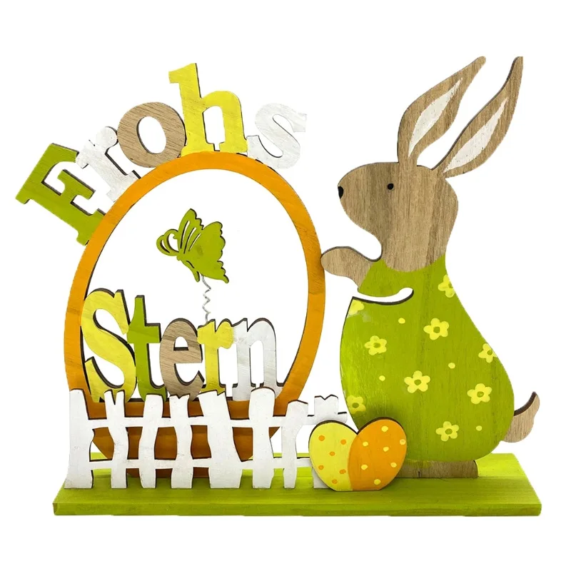 

Необычные пасхальные украшения, искусственное ограждение, яйца кролика, украшение для дома, праздничные подарки