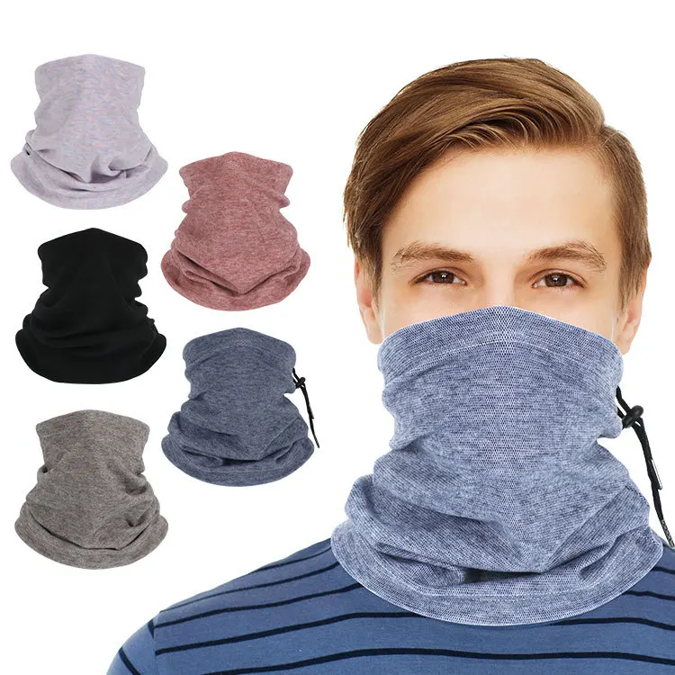

Winter Men Neck Warmer Cycling Scarf Outdoor Running Sports Headwear Face Scarf Bicycle Bandana Simple Fashion Bike Headbands