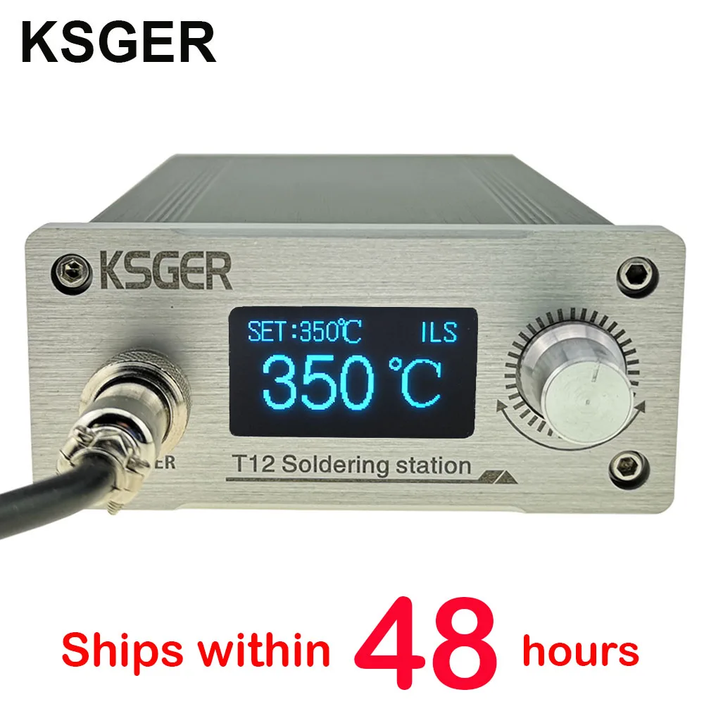 KSGER STM32 V3.1S T12 паяльная станция сделай сам OLED инструменты для пайки железные