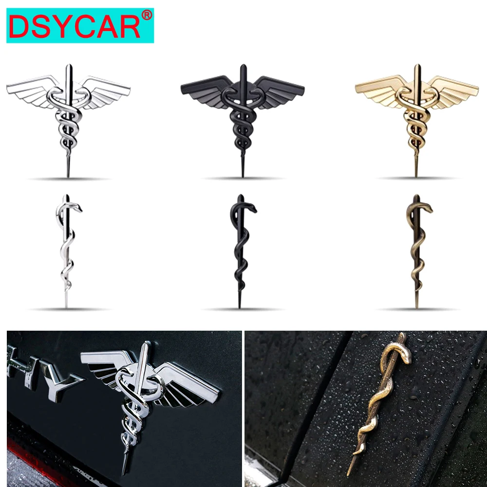 DSYCAR 3D Металлическая Эмблема для машины стикер Хромированный Авто Знак Наклейка