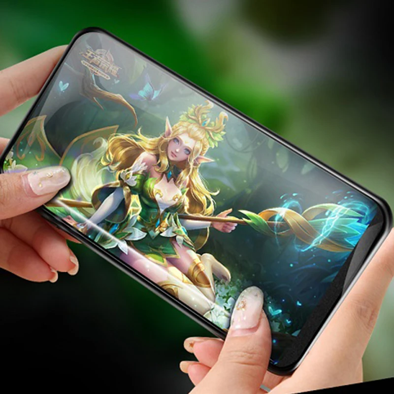 Матовое закаленное стекло JGKK для Vivo V15 Pro против следов от пальцев прозрачная