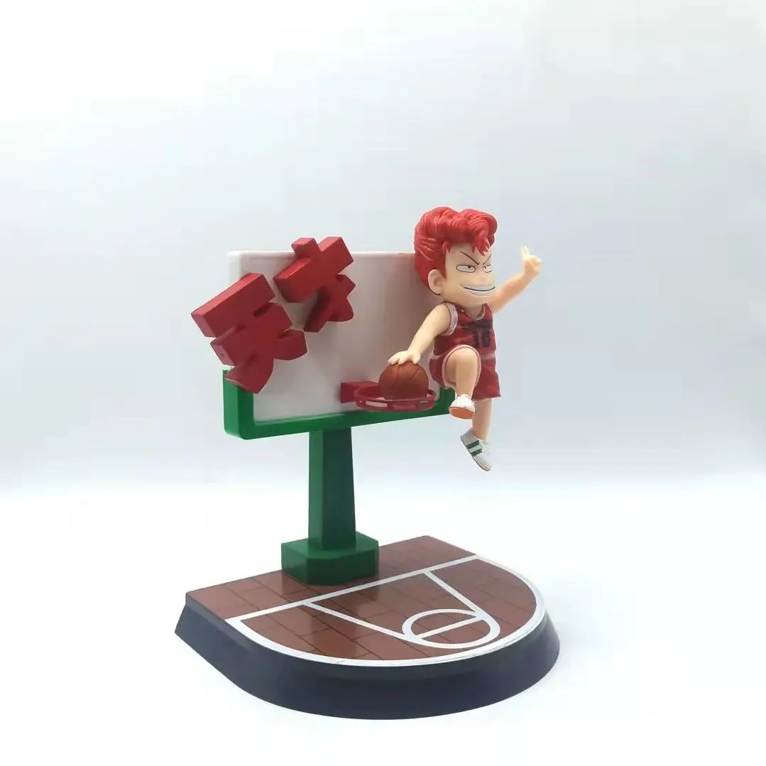 13 см Q версия Slam Dunk Sakuragi Hanamichi фигурка Rukawa Kaede настольная модель украшения