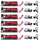 Ver009 Usb 3,0 Pci-E Ver 009S Экспресс 1X 4X 8X 16X расширитель Riser карта адаптера Sata 15Pin до 6 Pin Мощность кабель