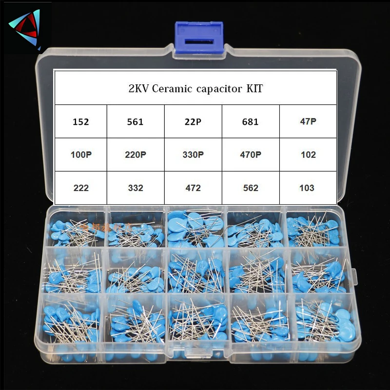 DIY KIT 300 шт = 15 стоимость * 20 штук 2KV Керамика конденсатор с алюминиевой крышкой