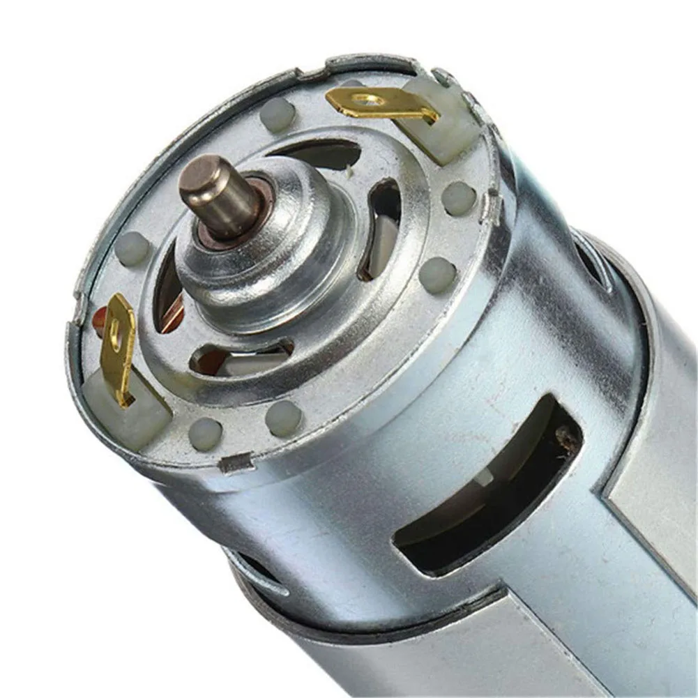 775 DC мотор-редуктор постоянного тока 12V-36V 3500-9000 об/мин шариковый подшипник большой