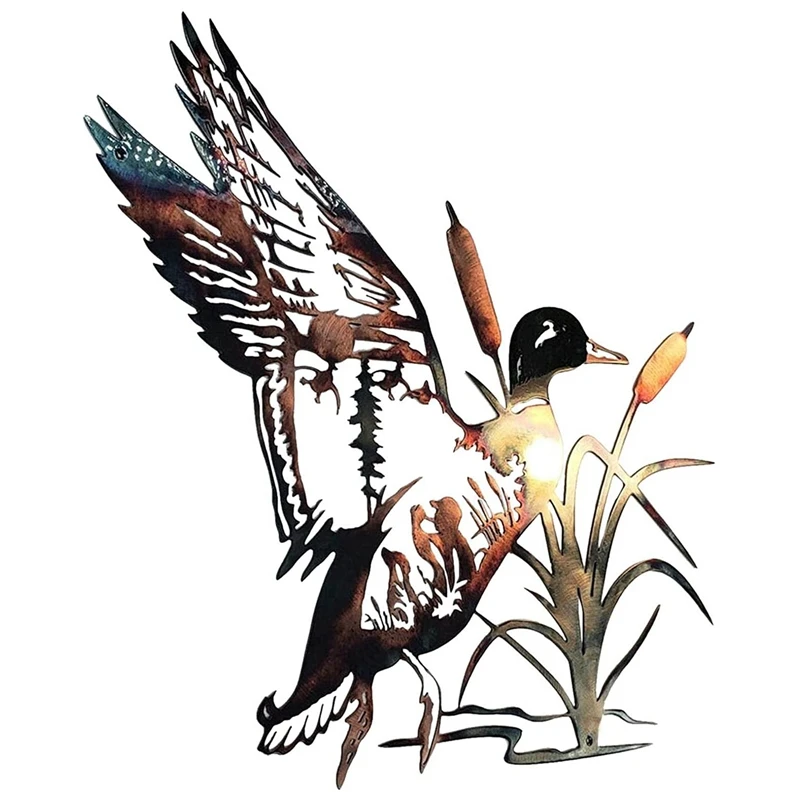 

Garden Wall Decoration Animal Metal Crafts Garden Silhouettes Home Wall Art Ornament Wall Decor for Garden Fence Decor