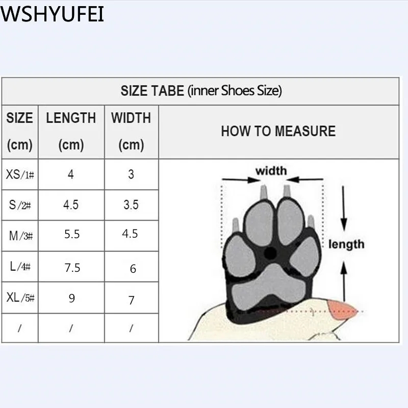 4 шт./партия водонепроницаемые туфли для домашних животных | Дом и сад