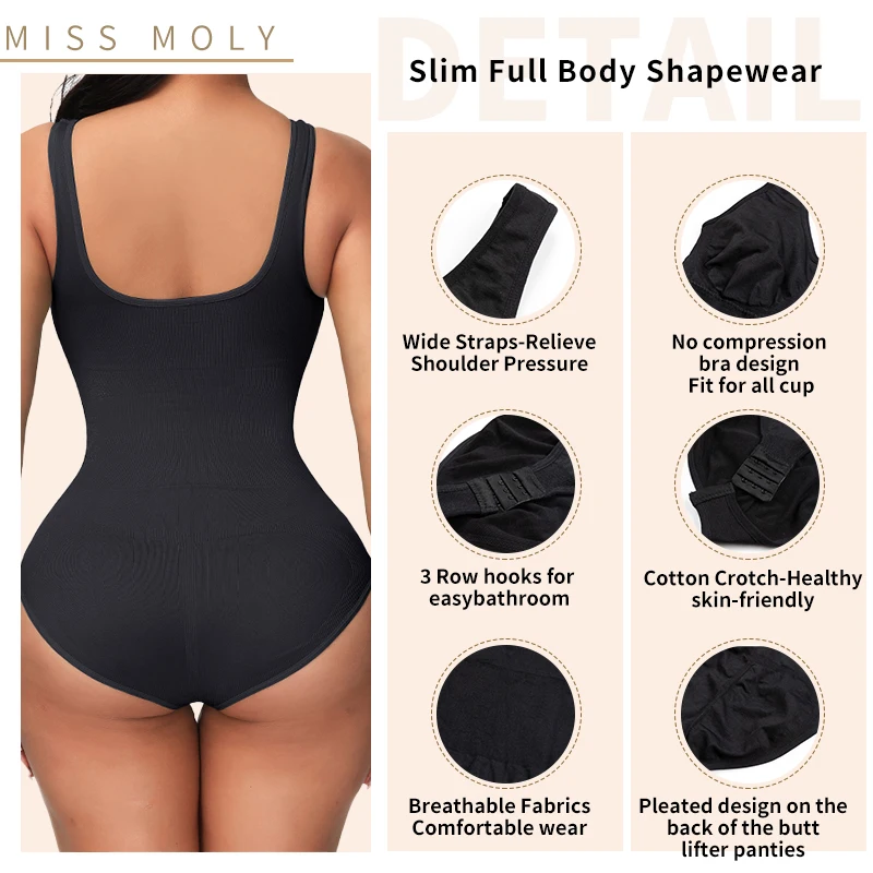 Бесшовное Женское боди для подтяжки ягодиц модная корректирующая одежда