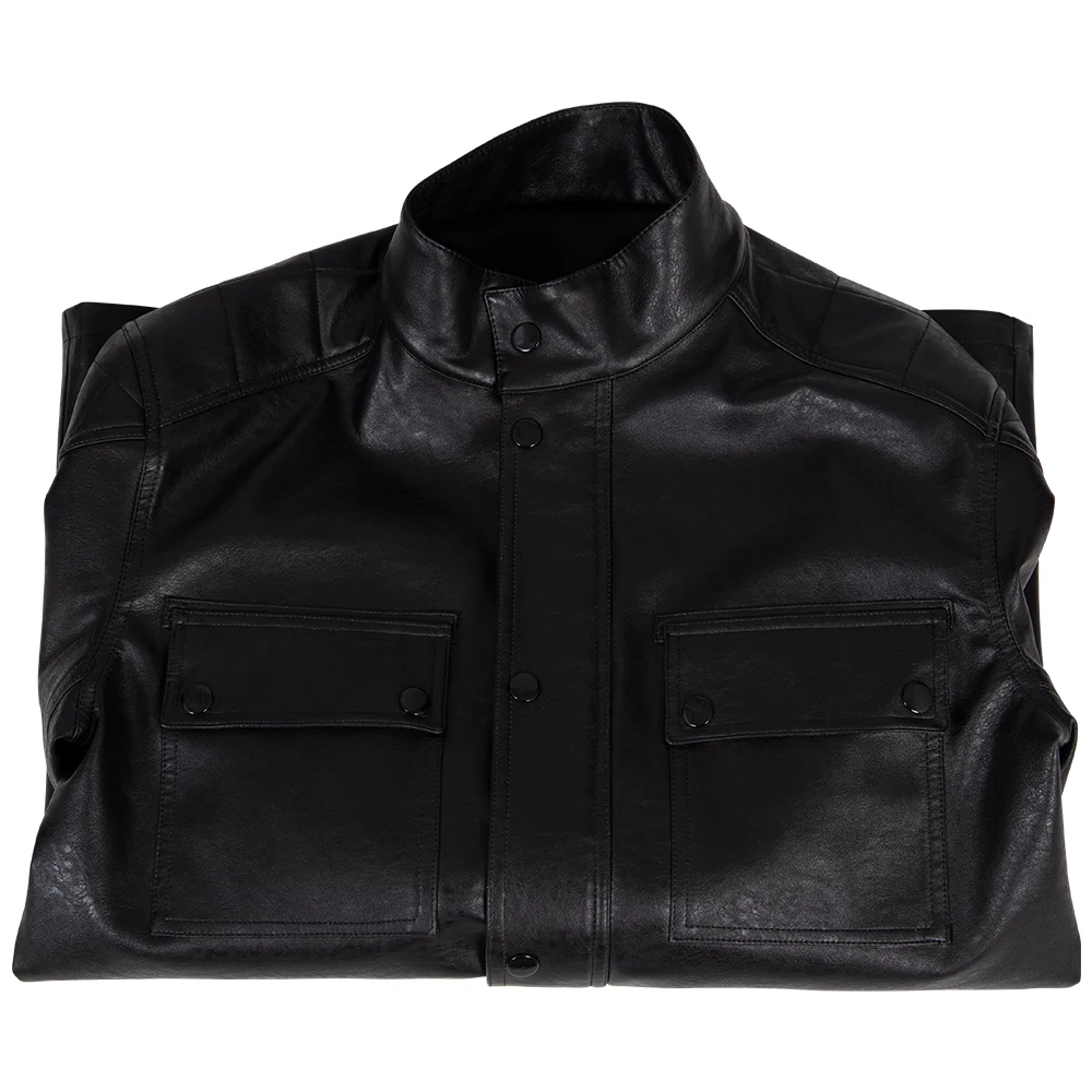 

Terminator Dark Destiny T800 Coat Cosplay Arnold Schwarzenegger Costume Faux Leather Christmas Halloween Costume For Adult Man