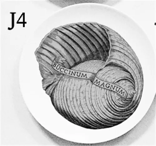 4 " 7" " Мода Fornasetti Тарелка декоративная подвесная тарелка домашнее украшение Настенная посуда керамический Декор Европейское настенное блюдо - Цвет: 4
