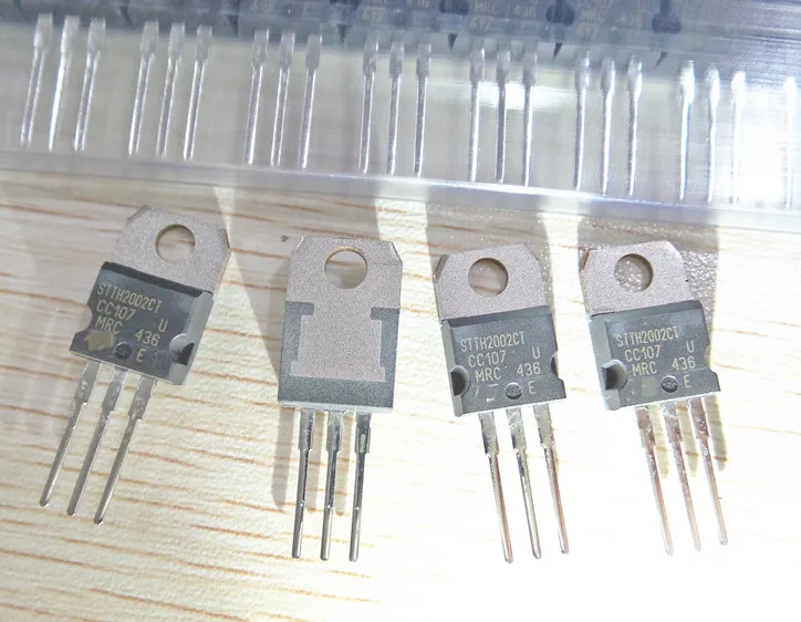 

20pcs / lot new in line stth2002ct TO-220 ultra fast recovery diode stth2002