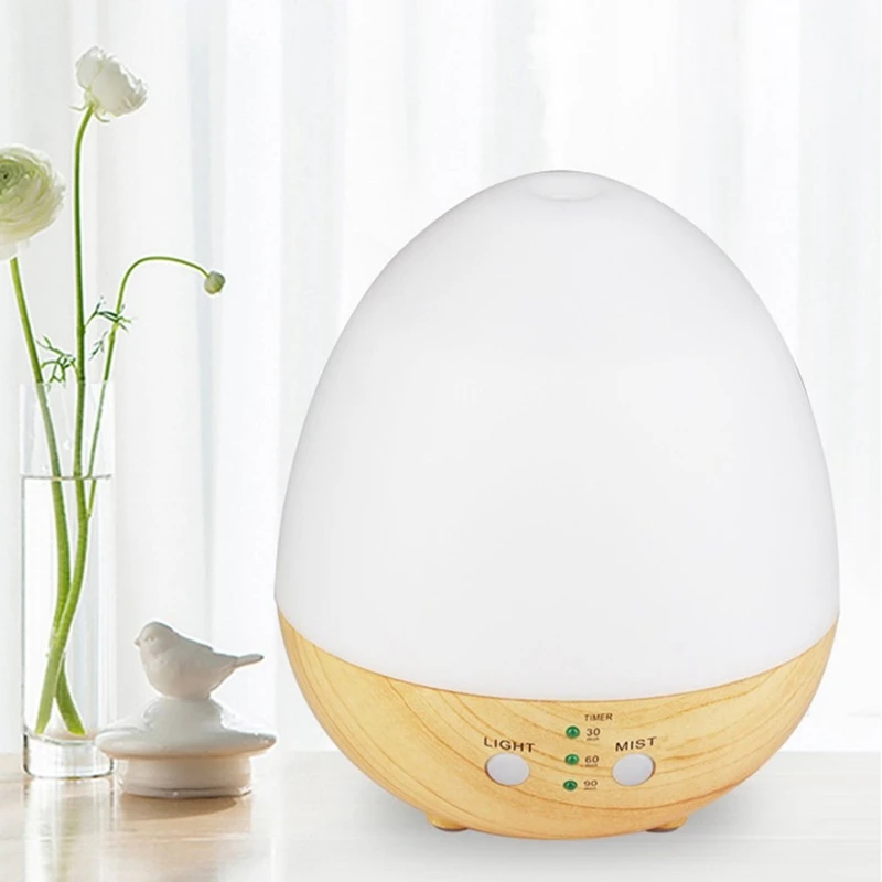 Home Use Innovative Egg Shape Usb Charge Ultrasonic Air Purifier Aroma Diffuser Mist Humidifier Multi-Color Led | Бытовая техника