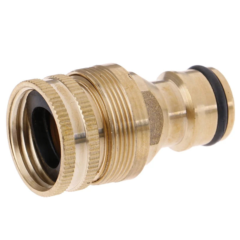

1pc Garden Connector Watering Spray Nozzle 1/2" Thread Tap Brass Garden Quick Hose Adaptor Hose Connector Accessories