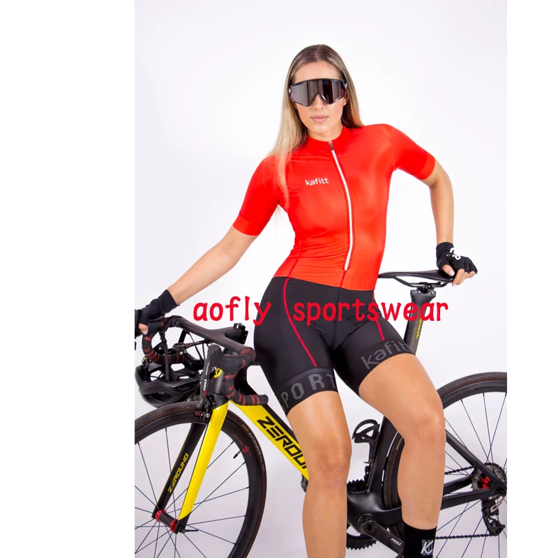 

Женский комплект одежды для триатлона, комплекты из Джерси для велоспорта, Skinsuit Maillot Ropa Ciclismo, быстросохнущая розовая велосипедная одежда, сп...