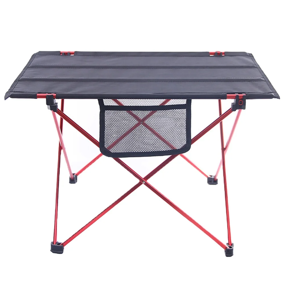 

Портативная легсветильник уличная мебель складной столик для кемпинга года, походный стол с ульсветильник легкой сумкой