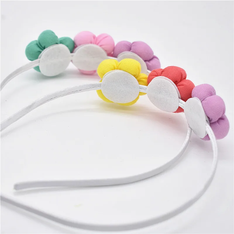 Pearl Flower Hair Accessories flower Hairbands beautiful hoop hair Princess band head of for girls headband | Детская одежда и