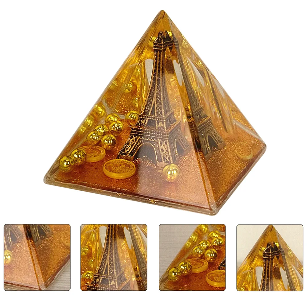 

1pc Pen Holder Ornament Creative Pencil Stand Single Slot Pen Rack (Bronze)