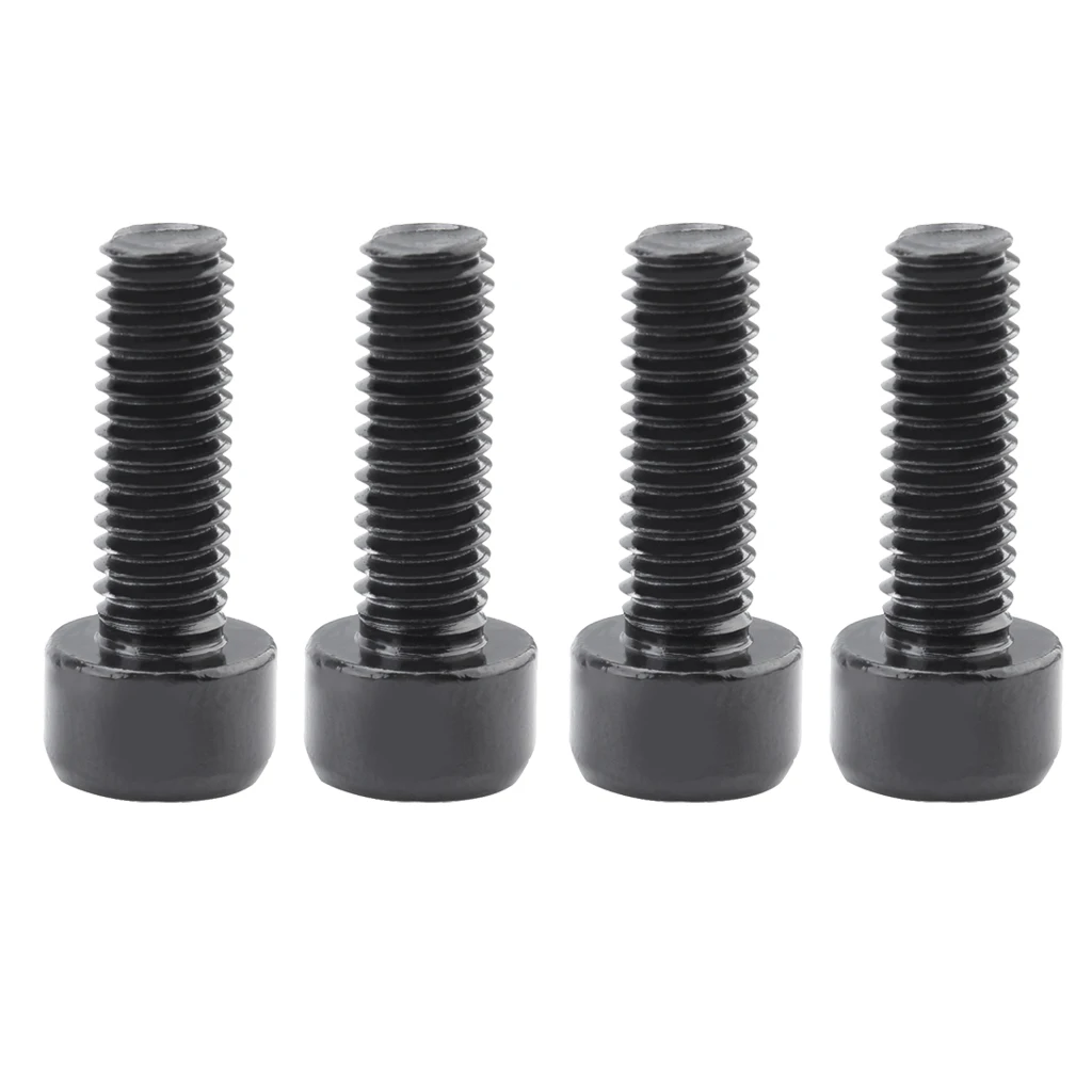 12 шт сплав велосипед бутылки воды клетка болты держатель Гнездо винты Черный