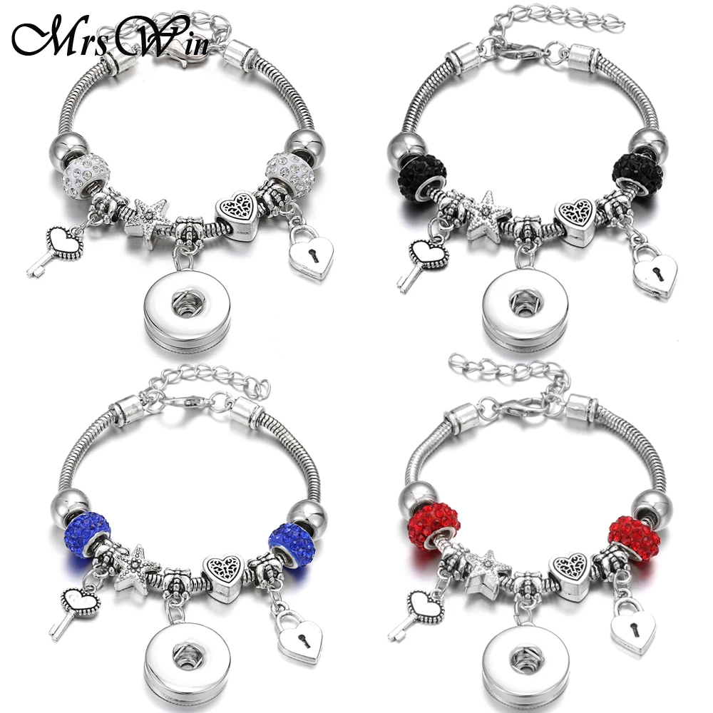 10 шт./лот оптовая продажа ювелирные изделия лот серебряный цвет застежка браслет