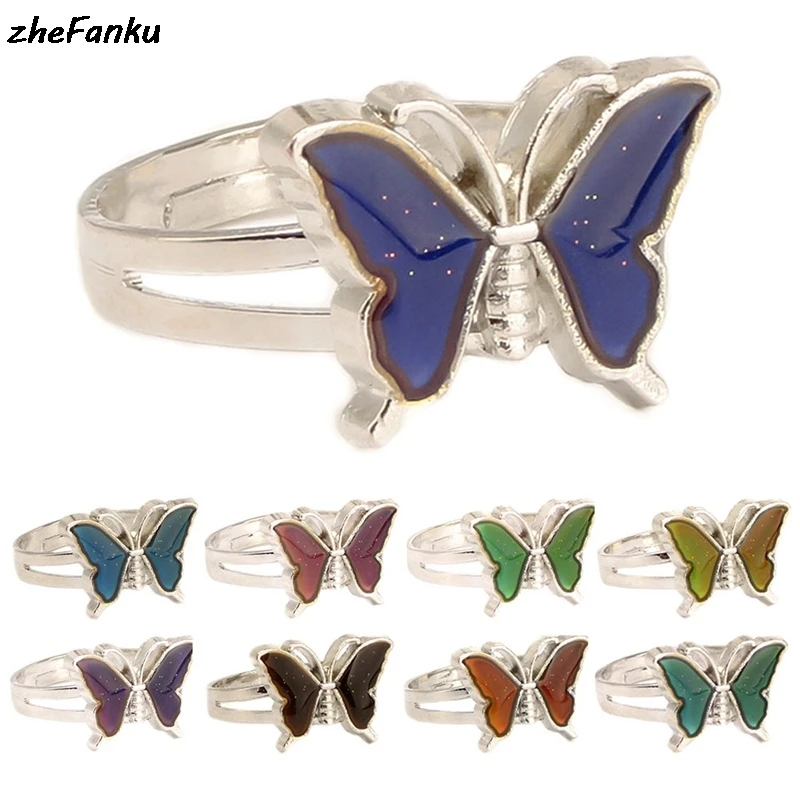 Кольца регулируемые серебряного цвета в стиле ретро для женщин с контролем