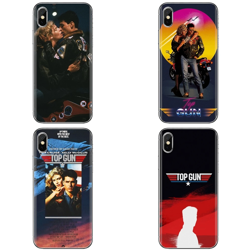 Силиконовый чехол для iPhone 11 Pro 4 4S 5 5S SE 5C 6 6S 7 8X10 XR XS Plus Max For iPod Touch Top gun 1987 tom круиз