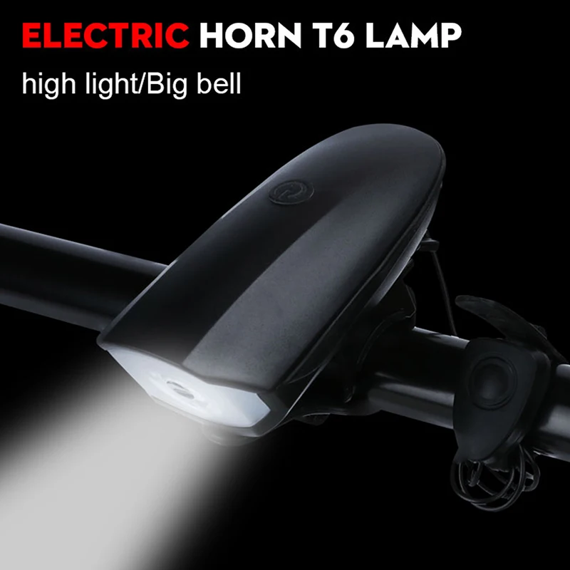 Светильник для велосипеда с супер громким звуковым сигналом 120 дБ