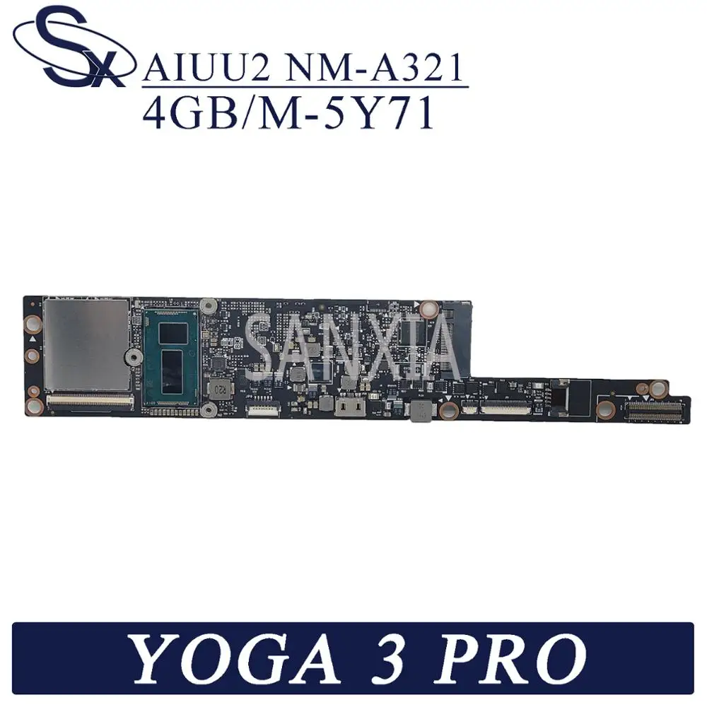

Материнская плата KEFU для ноутбука Lenovo YOGA 3-Pro 1370 оригинальная материнская плата 4GB-RAM NM-A321/5Y51 CPU