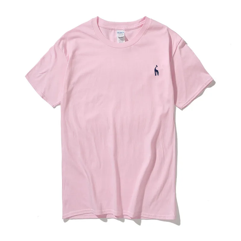 Футболка мужская облегающая с вышивкой 2020 хлопок короткий рукав | Спорт и