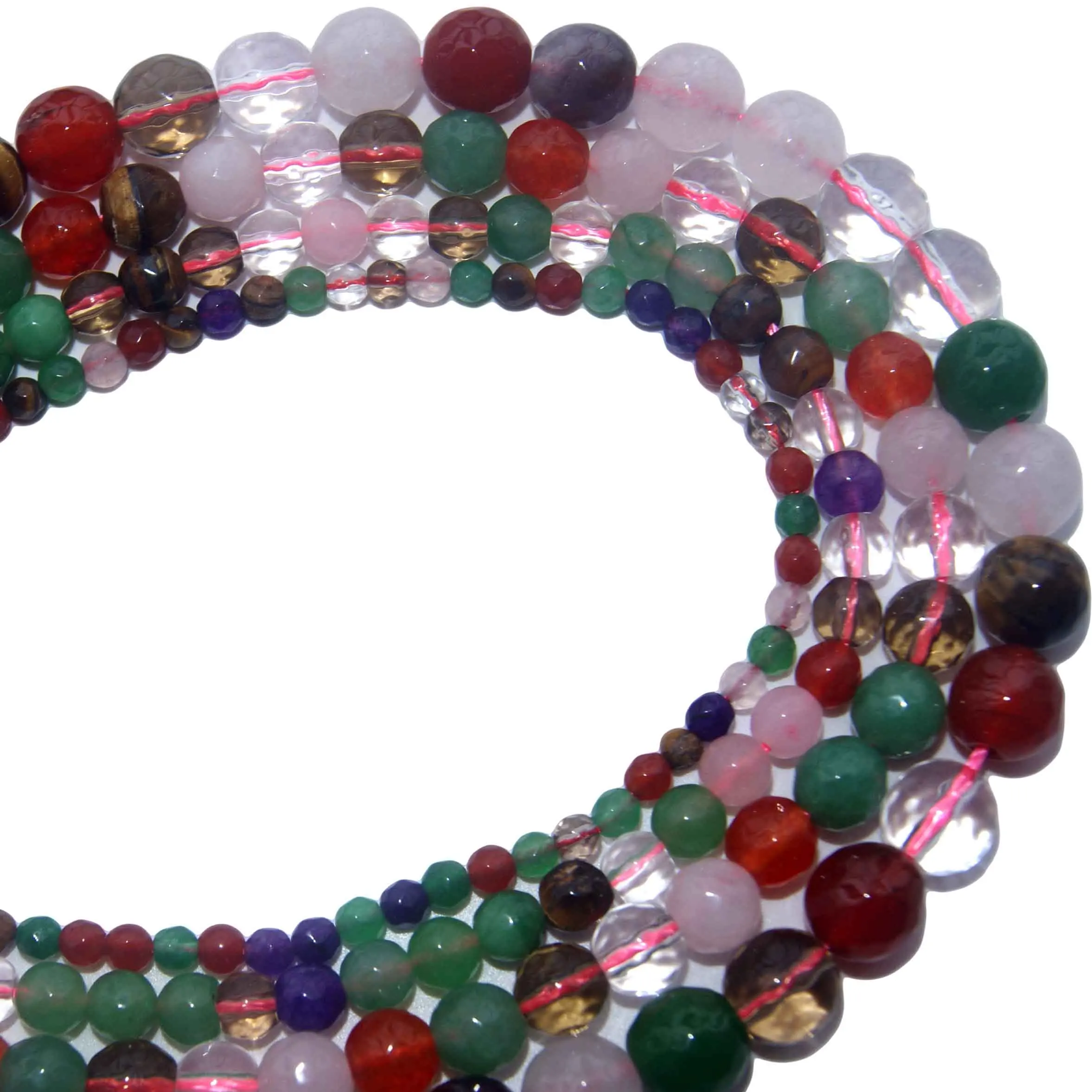 Женский розовый кварц лазурит Агаты бусины россыпью 4 6 8 10 мм выберите размер