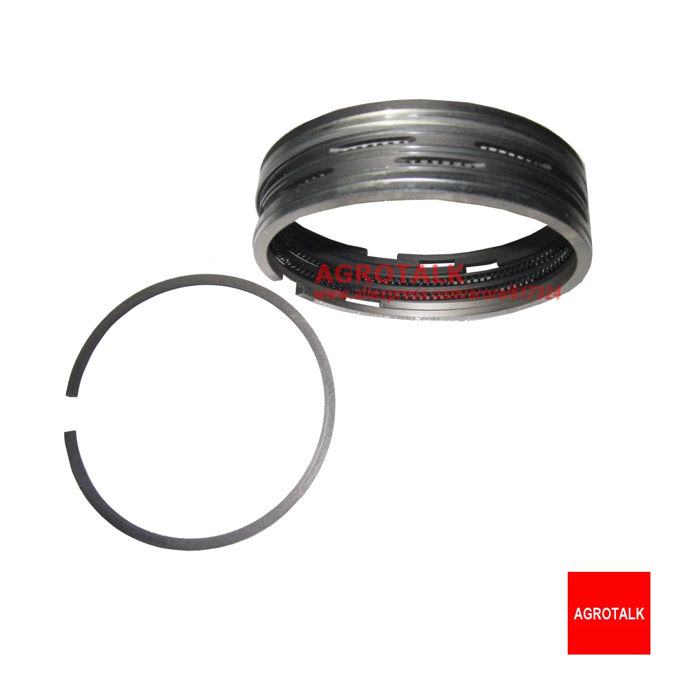 Комплект поршневых колец для одного двигателя Feidong: 295T (Поршень с 4 канавками)/FD295T (Поршень с 5 канавками)/FD2100T/ FD395T/FD495T