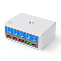 ilepo multi usb charger pd 20w qc 3 0 quick charging charger 65w fast usb c charger for iphone samsung oppo vivo phone hub